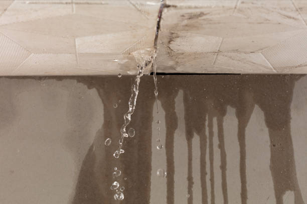 Professional Burst Pipe Cleanup technician working in Madison, NH